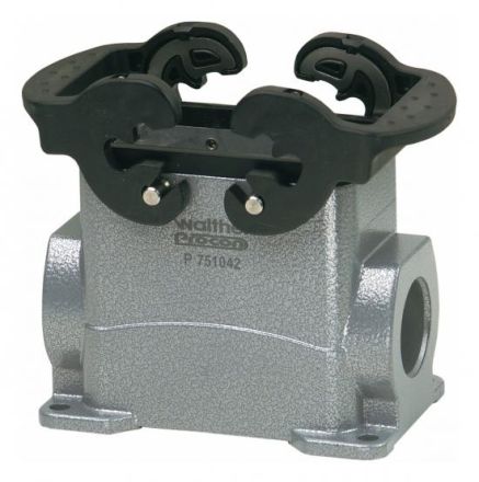 Walther P751042MS 10-pin 1xM25 74mm high socket housing