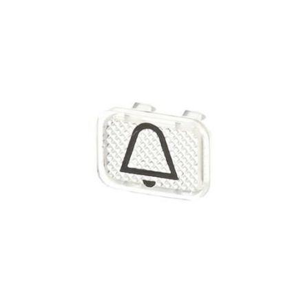 Busch-Jaeger 2145 KI button symbol, transparent, 'bell' crystal clear
