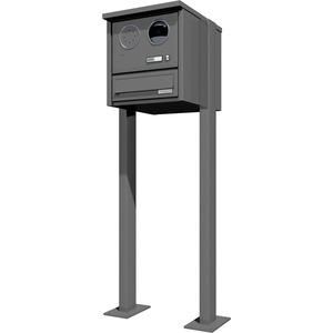 Ritto RGE1365120 Letterbox Freestanding horizontal Video, chrome ring, stainless steel