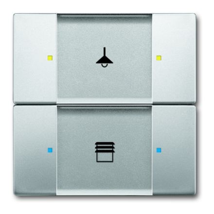 BUSCH-JAEGER 6126/02-866 KNX touch sensor control element | 2-way | stainless steel