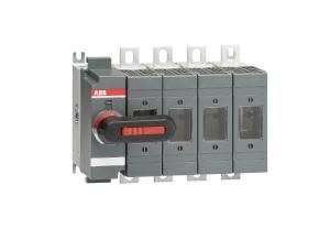 ABB Stotz-Kontakt OS160GD04N2K, load-break switch for fuse, 4-pole, 160A with direct mounting handle, 1SCA116743R1001