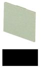 Eaton 01SQ25 insert plate, black, blanco, 037986
