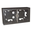 EFAPEL LOGUS 90 SERIES DOUBLE SURFACE MOUNT BOX GRAY