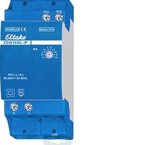 Eltako 22016001 ZGW16WL-IP MQTT gateway via WLAN or LAN mode electricity meter