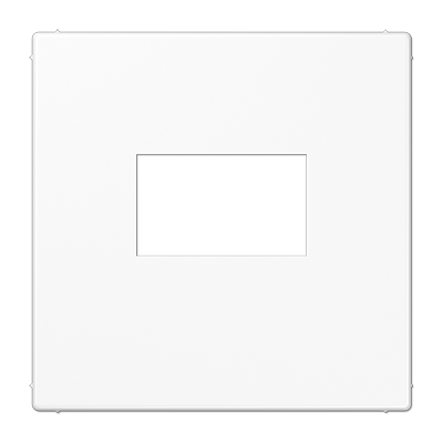 Jung LS1969USBWW cover for USB charger, (latched), LS series, alpine white