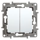 Legrand 664709 changeover switch Niloe 10AX 6A Ultrawhite white, (white)