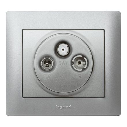 Legrand 771295 TAE cover Galea dark bronze, (Titanium)