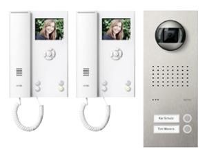 Ritto RGE1819425 Acero pur video set 2 WE, stainless steel/white