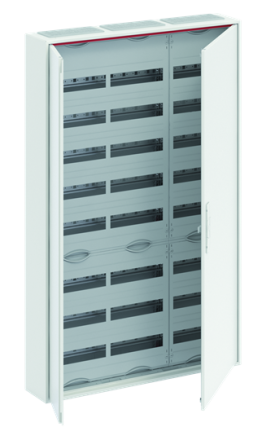 ABB Striebel & John CA38V small distribution board surface-mounted, 3FB, 8-row, 2CPX052194R9999