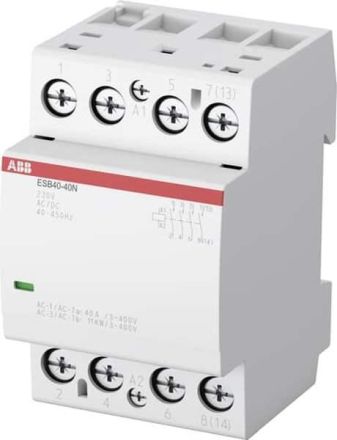 Busch-Jaeger 4TQB115461R0000 VI402006 2S/0Ö 230 VAC QTY 4 installation contactor