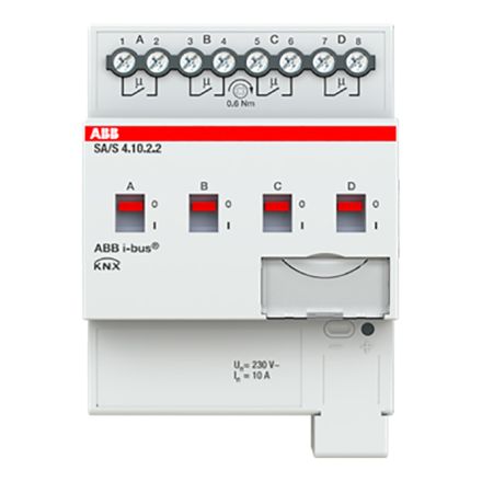 ABB SA/S4.10.2.2 KNX switch actuator 10 A | 4-way