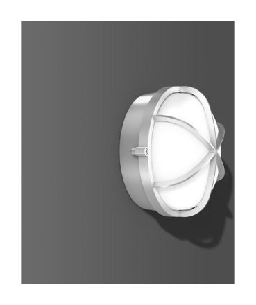 RZB 51052.004 QA60 57W E27 D245 H125,SK IP65 LED wall / ceiling light