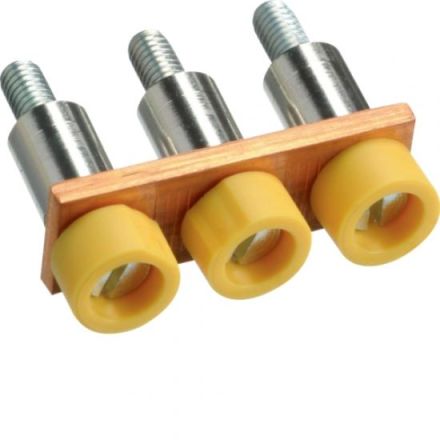 Hager KWJ16A3 connecting bar 16qmm 3-way insulated