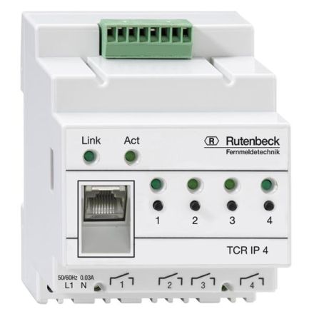 RUTENBECK 700802610 Control IP | Basic module 4-way