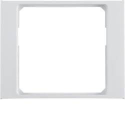 Berker 11087109 adapter ring for central piece 50 x 50 mm polar white, glossy Berker K.1