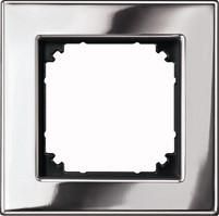 MERTEN 475139 metal frame 1-way chrome
