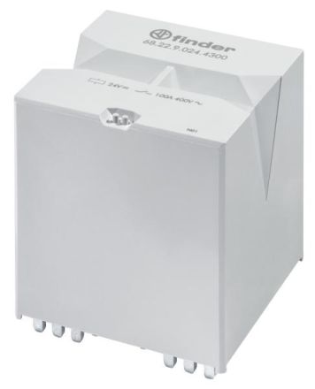Finder 68.22.9.024.4300 2 NO 100A 14V DC high performance PCB relay