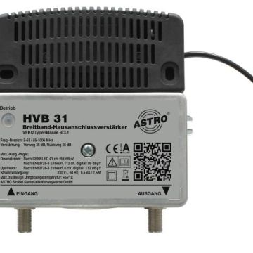 ASTRO Strobel 00217352 HVB 31 broadband amplifier