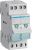 Hager SFB225 changeover switch 2-pole 25A center off