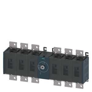 Siemens 3KD5260-0RE20-0 switch disconnector 6-pole 1250A size 5 front drive center