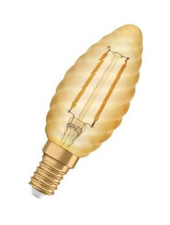 LEDVANCE Osram 1906LCBW22 2.5W Vintage 1906 LED 22 2.5 W/2400K E14