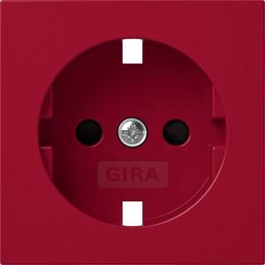 Gira 4984108 SCHUKO socket SH System 55 red cover