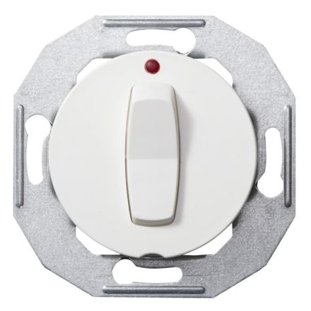 ELSO WDE011062 Control switch 2-pole with central plate white Renova