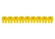 Legrand 038295 Nameplate CAB3/3 '=' , (yellow)