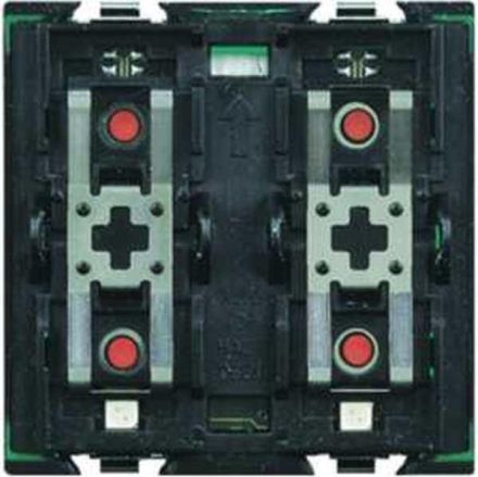 Bticino H4672M2 switch actuator flush-mounted actuator 2-way (NF from H4671M2) AXOLUTE