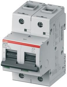 ABB Stotz-Kontakt S802N-B25, high-performance circuit breaker, 25A, B, 400VAC=Icu 36kA, 690VAC=Icu 4.5kA, 2P, 2CCS892001R0255