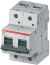 ABB Stotz-Kontakt S802N-B25, high-performance circuit breaker, 25A, B, 400VAC=Icu 36kA, 690VAC=Icu 4.5kA, 2P, 2CCS892001R0255