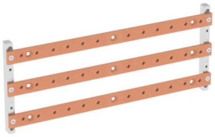 ABB Striebel & John ZXM1215 Cu-busbars 40x10mm, L:684mm copper busbar, assembled, 2CPX042235R9999