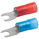 Klauke 652C6 fork shape M6 10qmm insulated crimp cable lug