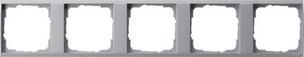 Gira 146526 support plate 5-way Gira Event color aluminum