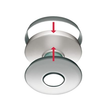 EsyLux EM10425455 cover panel and design ring cover set 360/8