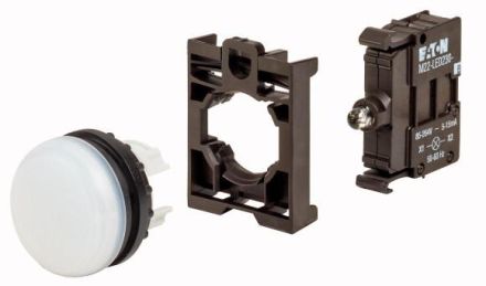 Eaton M22-LW-LED230-BVP indicator light, complete unit, 132601
