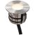 EVN 441520 stainless steel round rigid 12V DC 0.6W ww LED recessed floor spotlight