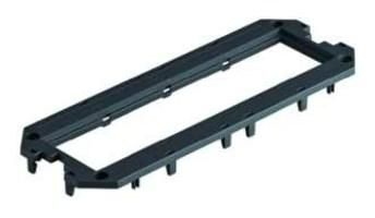 OBO Bettermann UT4 P4 for UT4, 4 Modul45 cover plate, 7408763