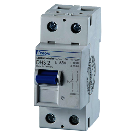 Doepke 09900006 DHS 2 80-2 2-pole 80A main switch