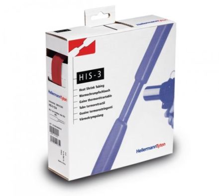 HellermannTyton 308-31802 HIS-3-18/6-PEX-RD heat shrink tubing