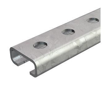 OBO Bettermann CL2712P2000FT 2000x27x12.8 perforated profile rail, 1109529