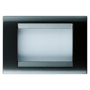 Gewiss GW32007 Playbus 8M slate cover frame