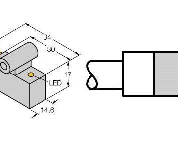 Turck 10560 BIM-IKT-Y1X magnetic field sensor