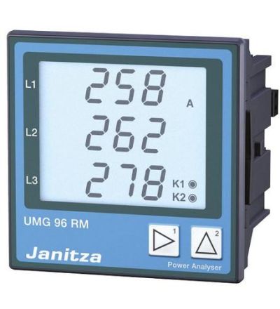 Janitza UMG 96RM-E 90-277V UL Mod+Ethernet Multifunctional Network Analyzer