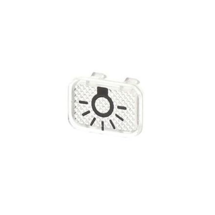 Busch-Jaeger 2145 LI button symbol, transparent, 'light' crystal clear