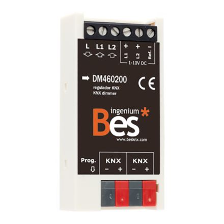 BESKNX DM460200 KNX dimming actuator 1-10 V | 2-fold