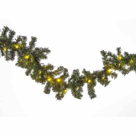 Fhs 04088 fir garland 2.7 m 40 LED warm white IP44 adapter