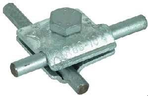Dehn & Söhne 390050 Multi-purpose connecting clamp Rd 8-10mm St/tZn