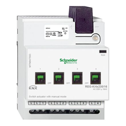 SCHNEIDER MTN647593 KNX switching actuator | 4-way