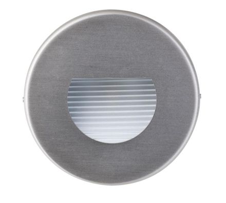 Brumberg 10128203 LED wall recessed light 230V stainless steel, 1.2W, LF:ww